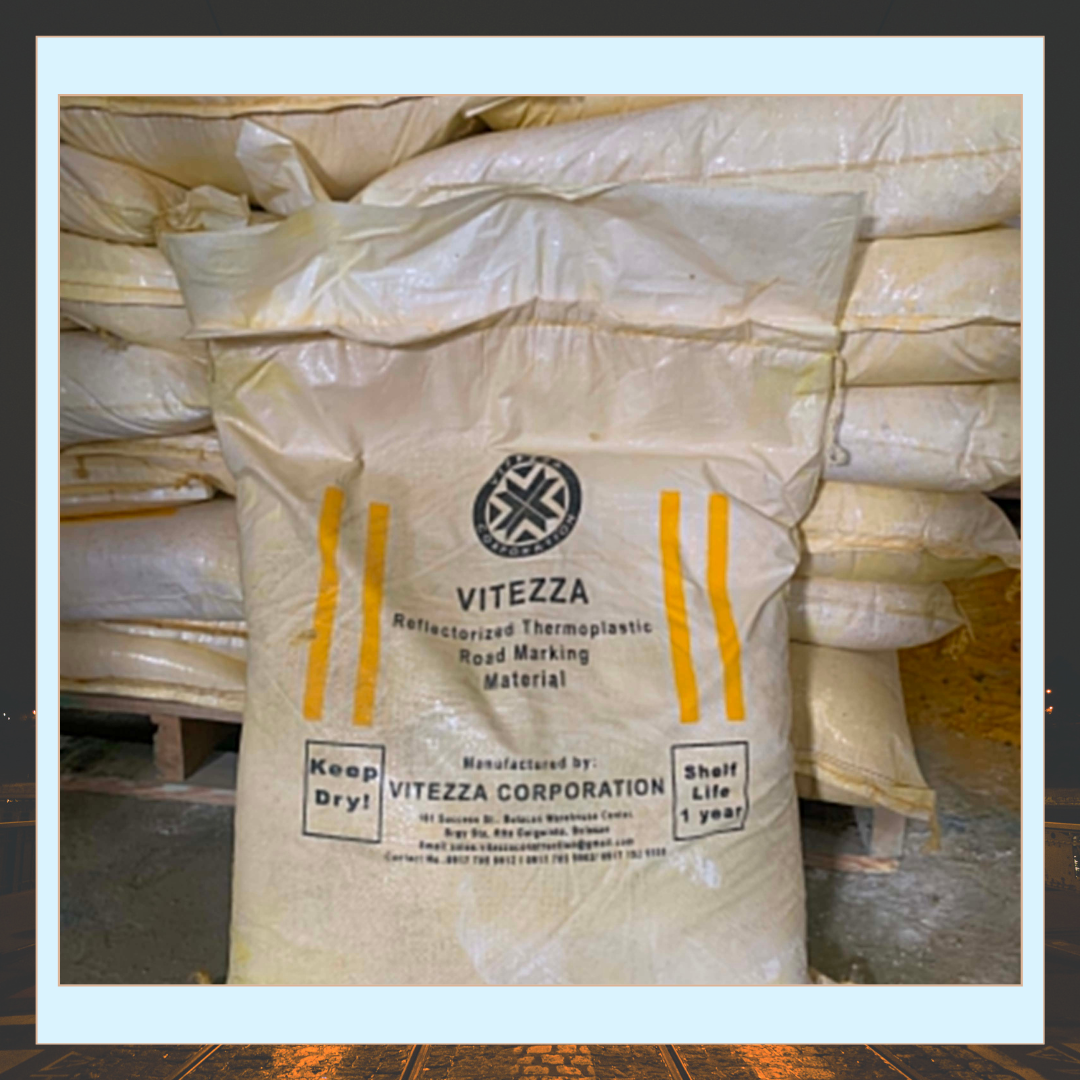 VITEZZA THERMOPLASTIC YELLOW ROAD MARKING PAINT