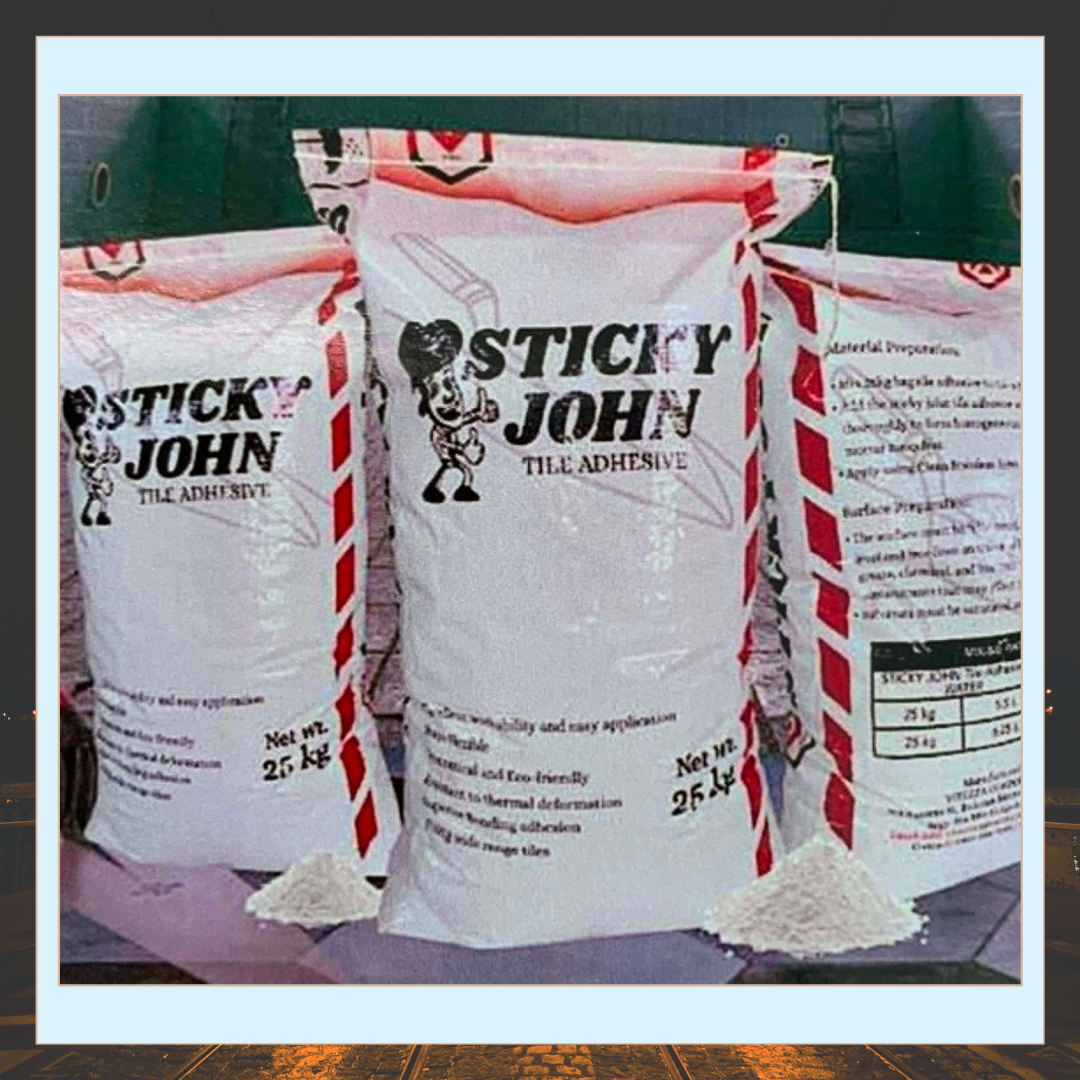 STICKY JOHN - TILE ADHESIVE
