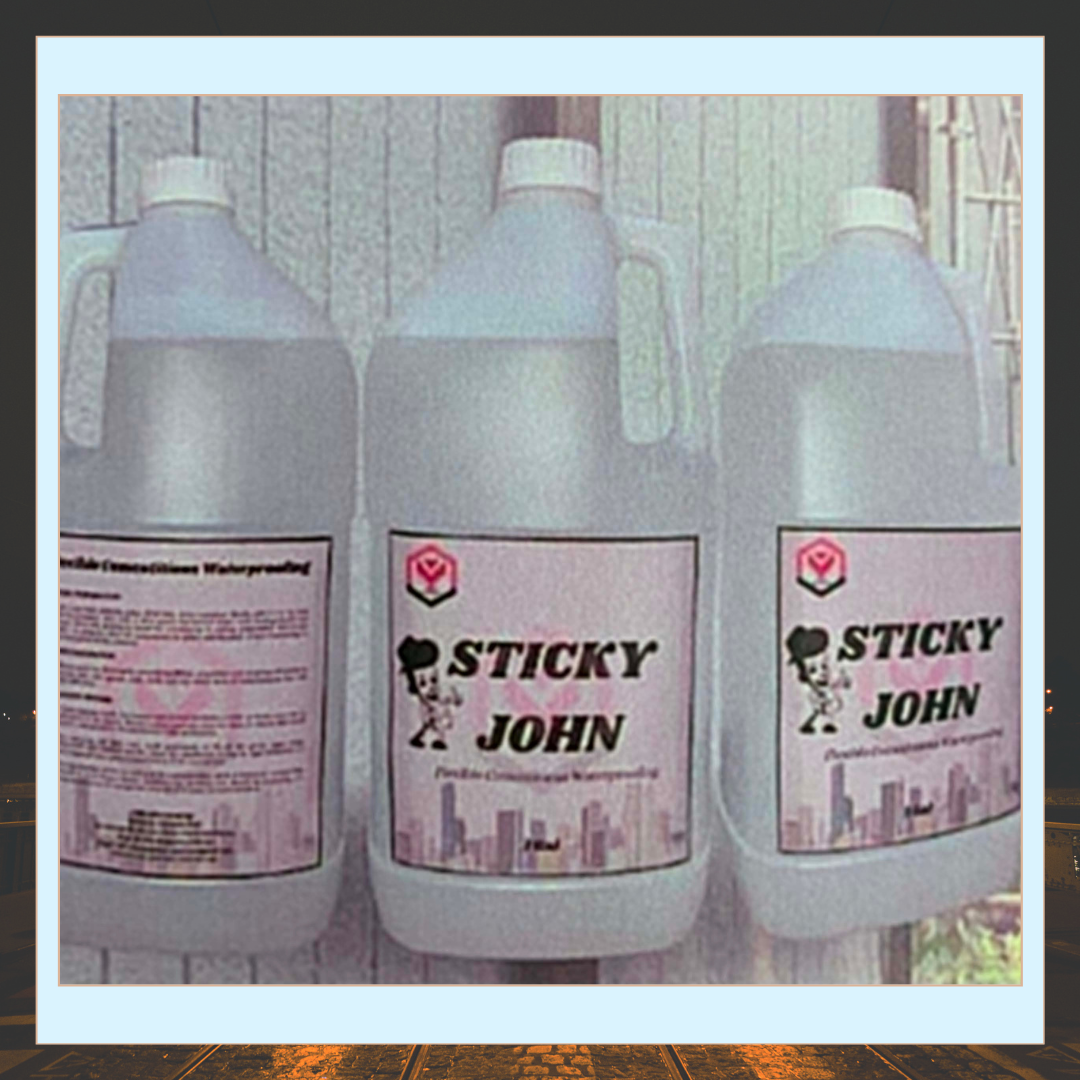 STICKY JOHN - FLEXIBLE CEMENTITIOUS WATERPROFING